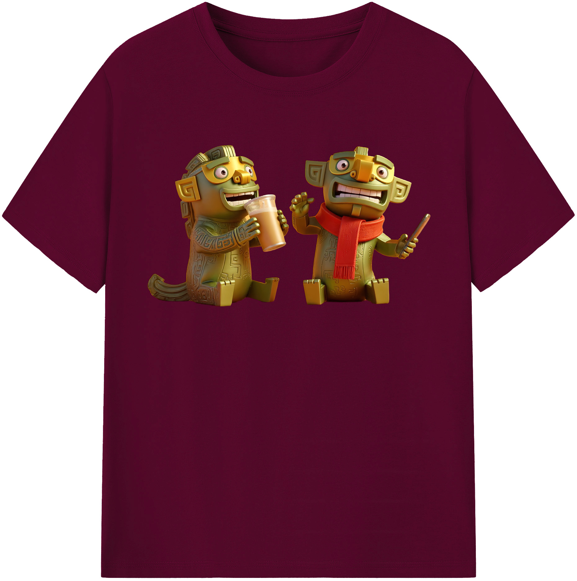 （画像用） Ne Zha 2 ナタ 魔童の大暴れ レディースカジュアルプリントTシャツ（綿100％）